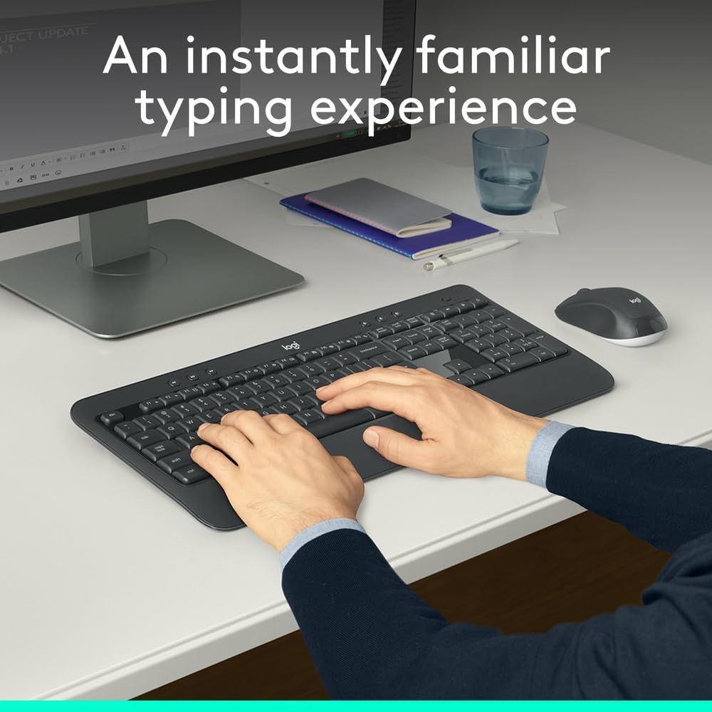 Logitech MK540 Keyboard and Mouse Combo — Black