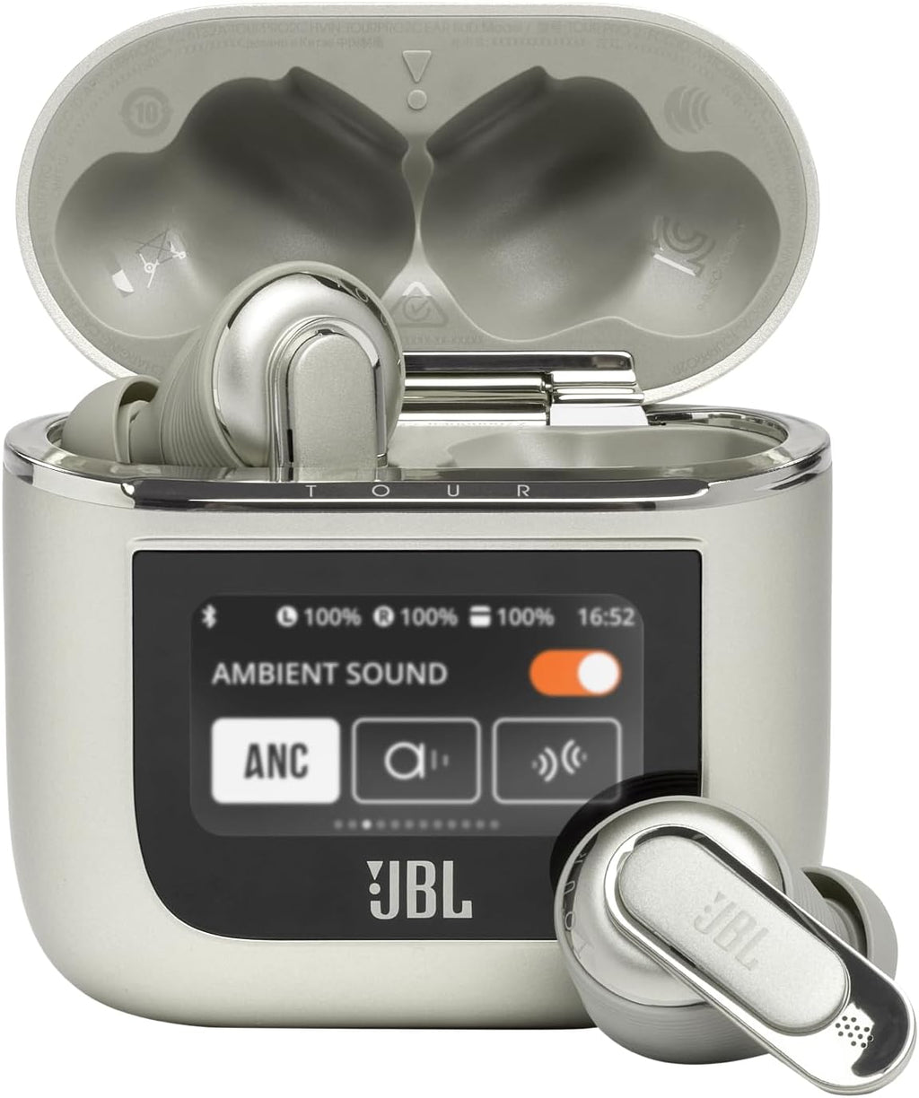 JBL Tour Pro 2 True Wireless Earbuds — Champagne