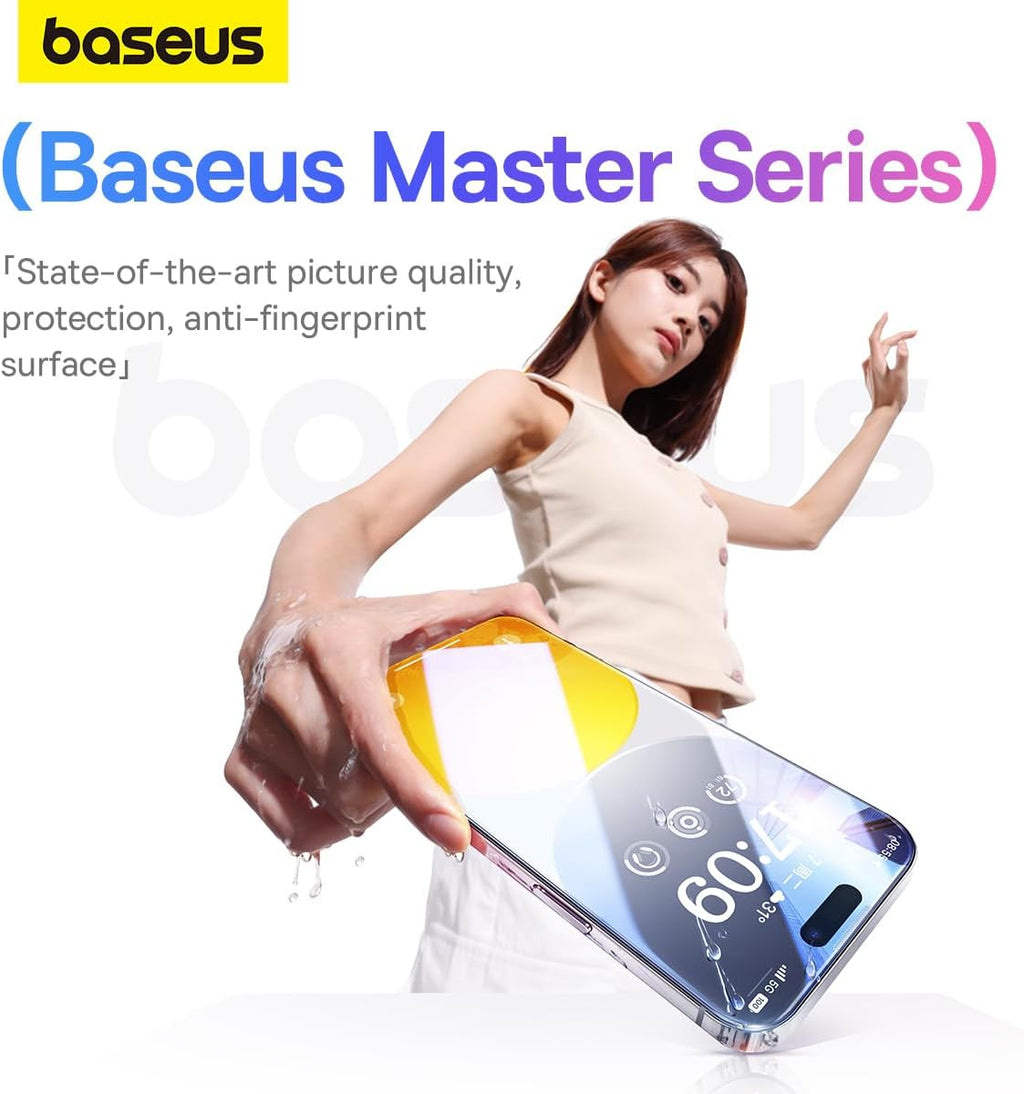 Baseus Diamond Privacy Screen Protector for iPhone 15 Pro