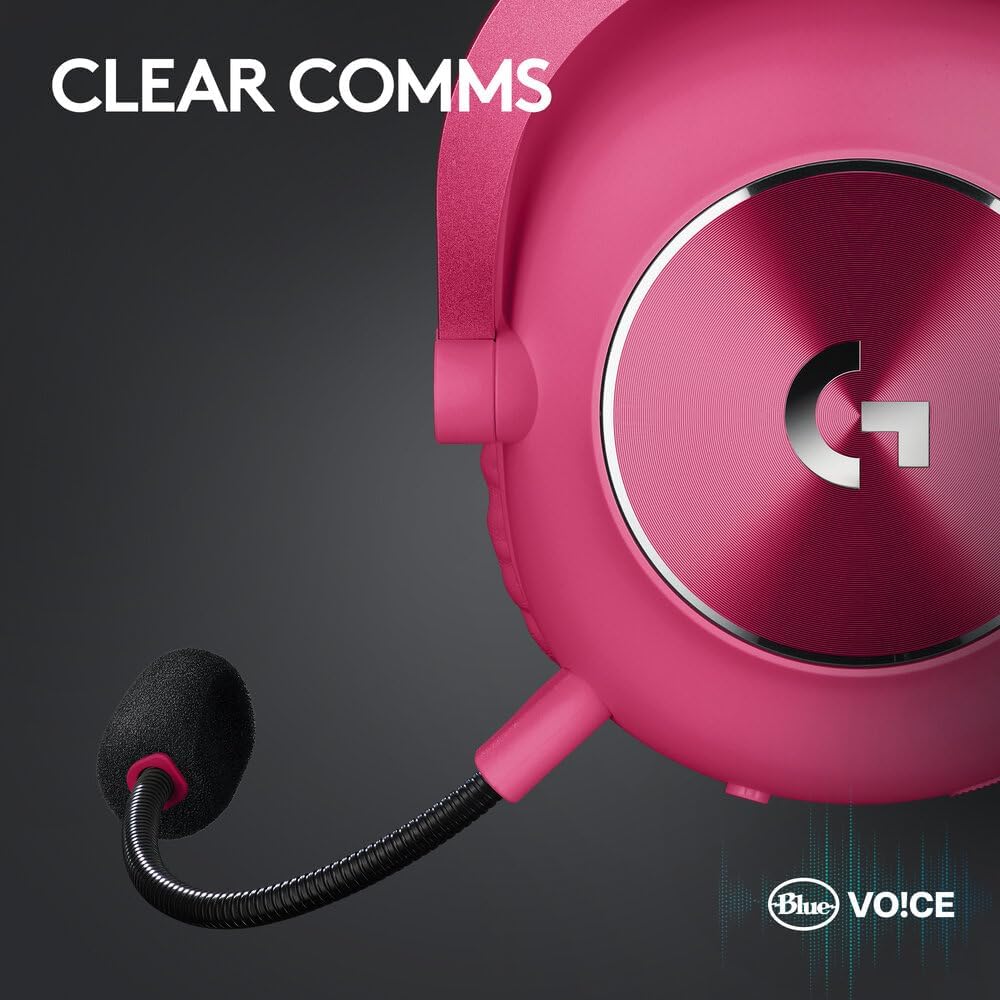 Logitech G PRO X 2 LIGHTSPEED Gaming Headset — Magenta