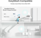 TP-Link AX3000 Wall-Mounted Wi-Fi 6 Range Extender Archer Air E5 | Ultra-Thin & Compact | Up to 2,700 sq. ft. | Dual Band Wi-Fi | Smart Beamforming Antennas | EasyMesh | Mounting Materials Included