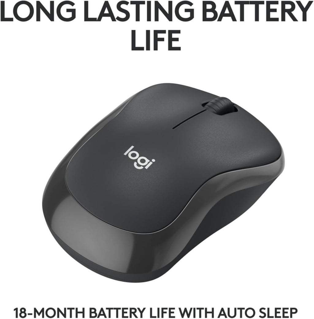 Logitech M241 Wireless Mouse — Graphite