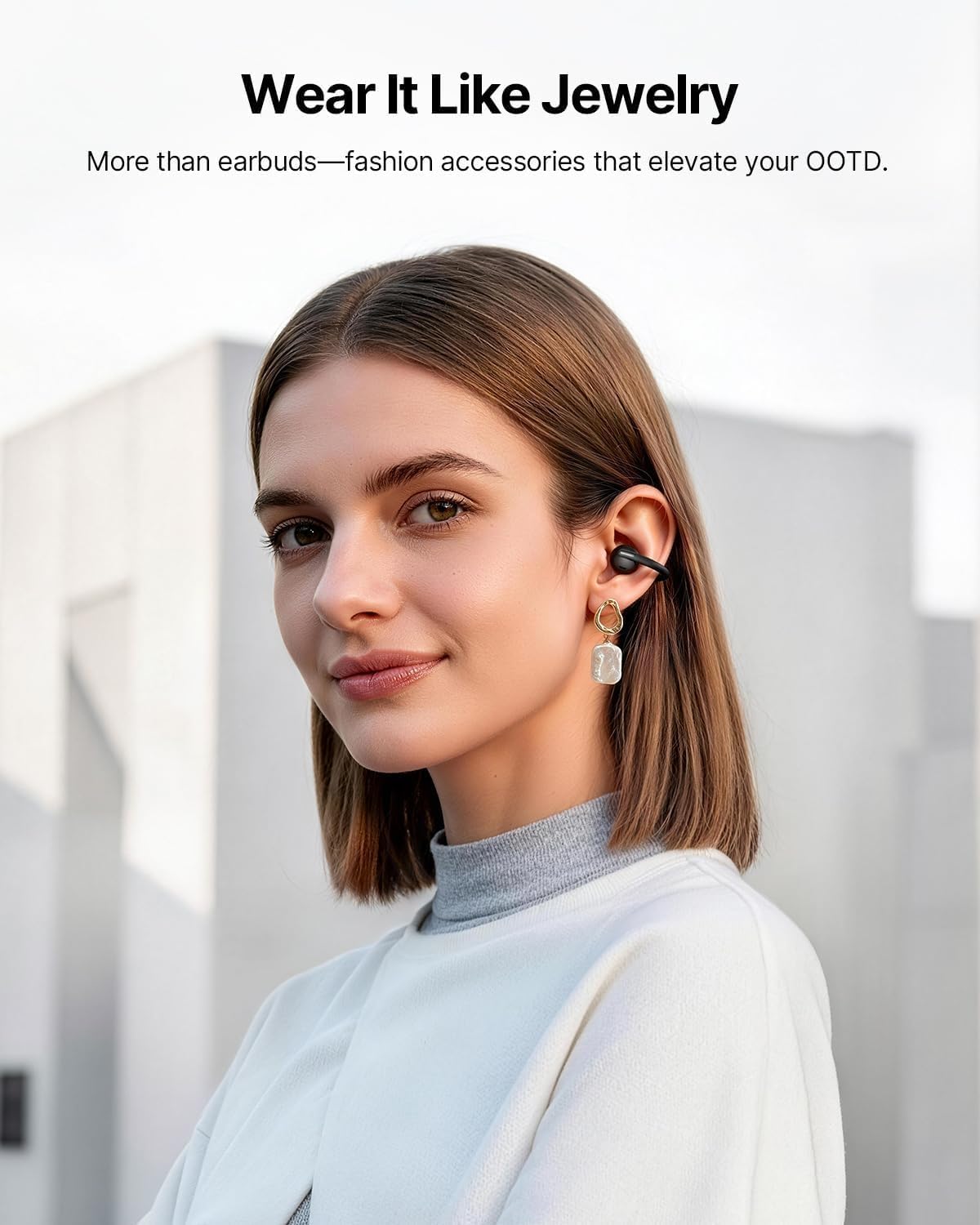 Baseus Bowie MC2 Air Open-Ear Earbuds — Black