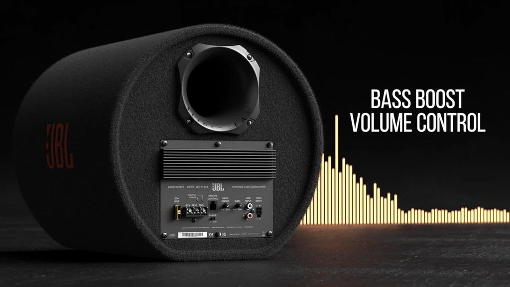 JBL BassPro Tube 12-Inch Powered Car Subwoofer