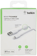 Belkin iPhone Cable (3M) Braided USB to Lightning Cable – White (Pack of 2)