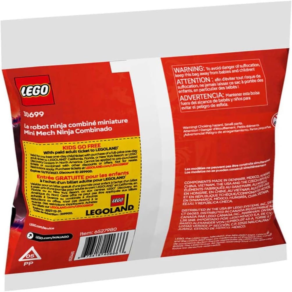 LEGO 30699 Recruitment Bags Mini Ninja Combo Mech (80 Pieces) — image 3