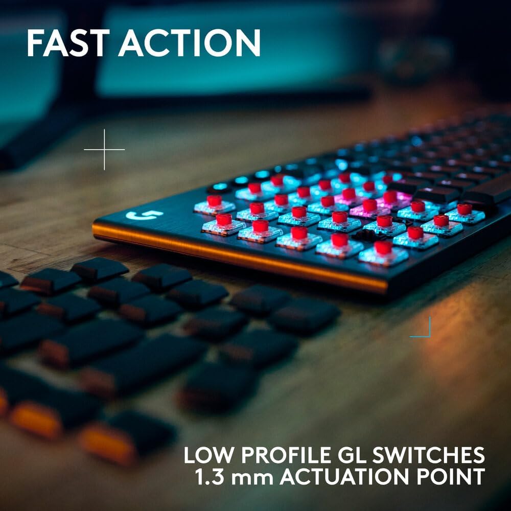Logitech G915 X Wireless Gaming Keyboard — Black