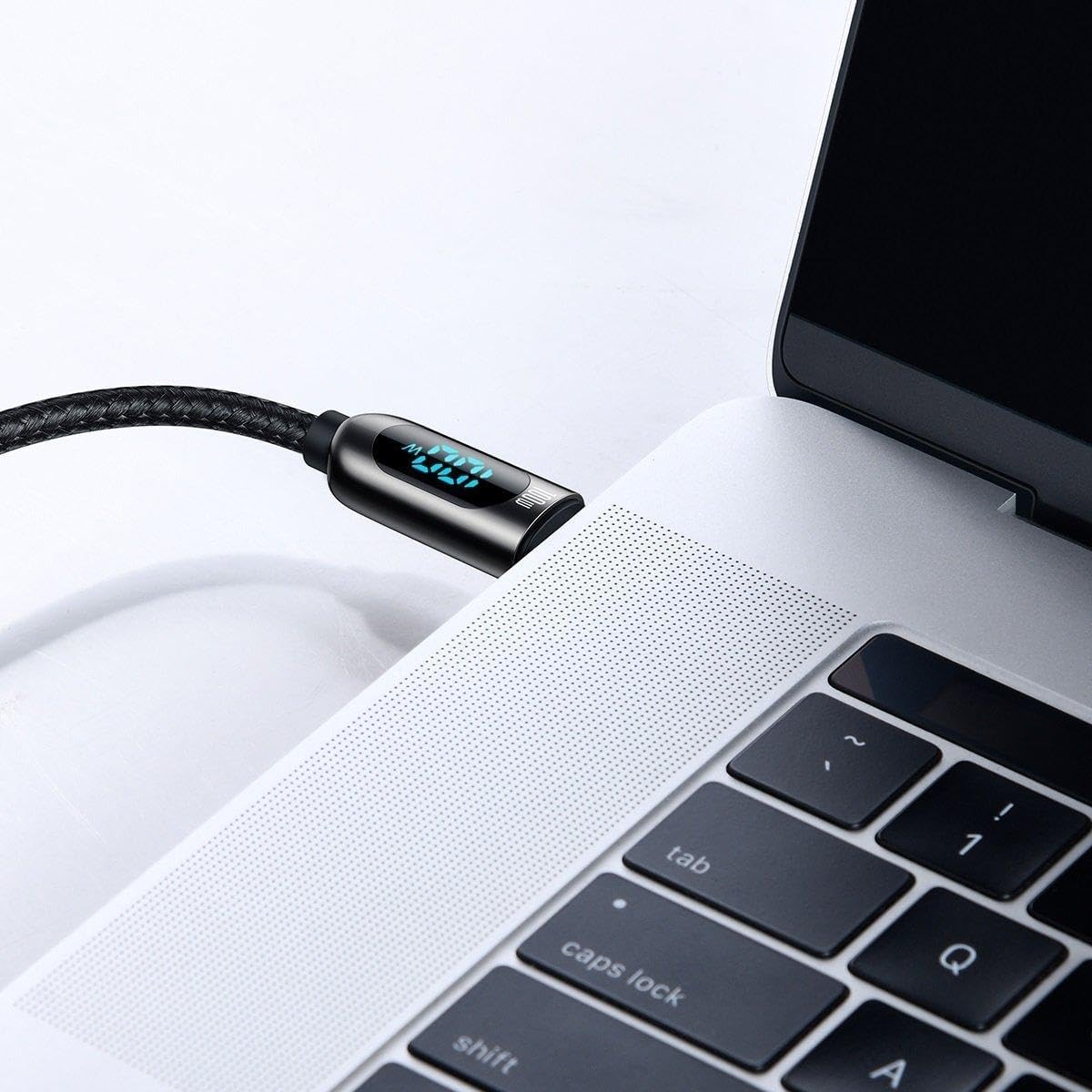 Baseus CATSK-B01 USB cable 1 m USB 2.0 USB C Black — 100 Centimeters — Black