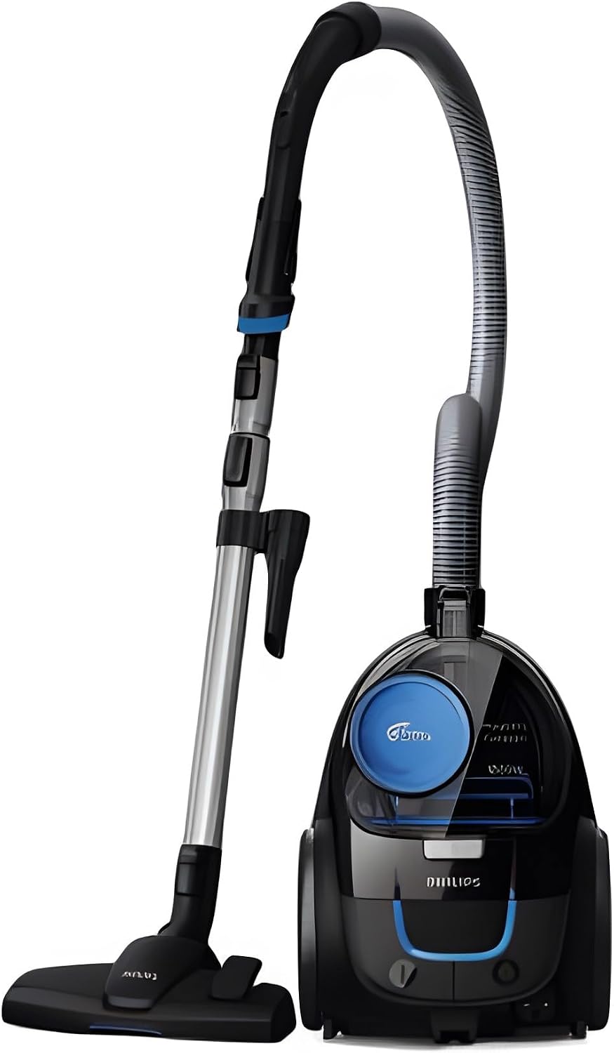 Philips FC9350/62 PowerPro Compact Bagless Vacuum Cleaner, 1800W, Black — Deep black