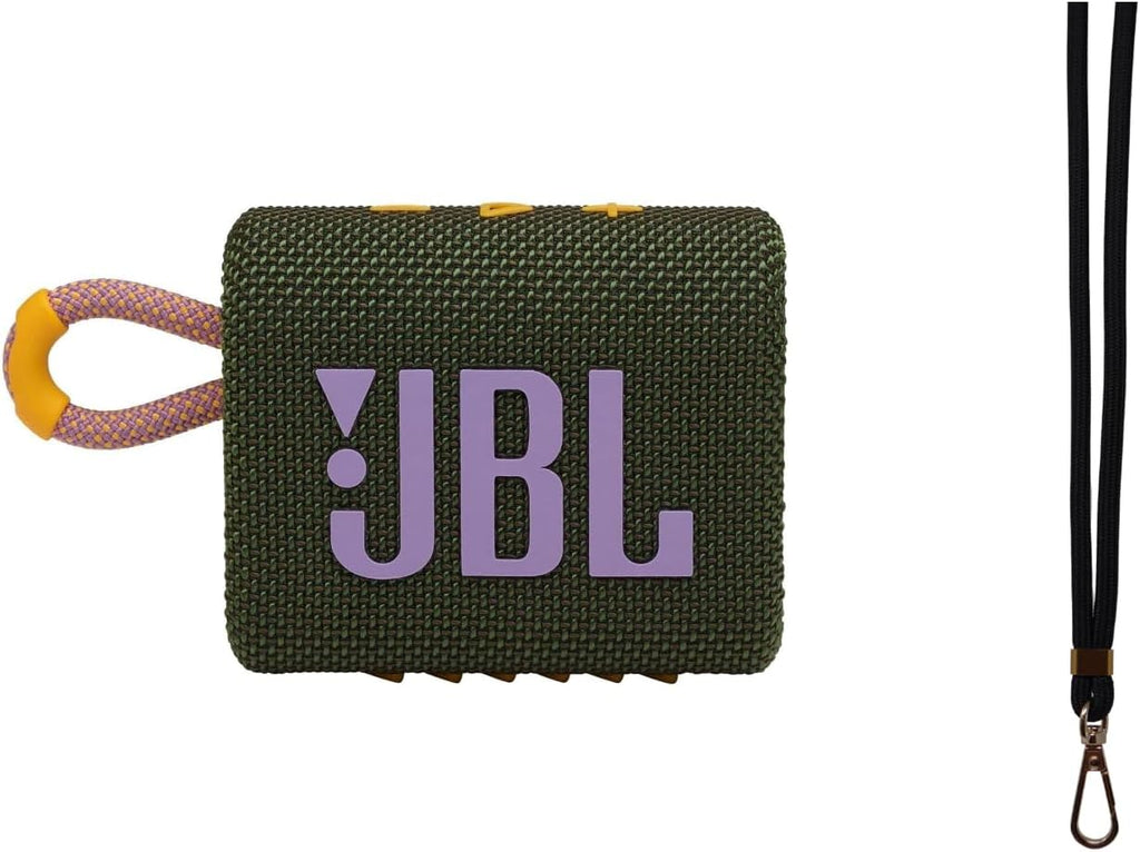 JBL Go 3 with Lanyard — Green