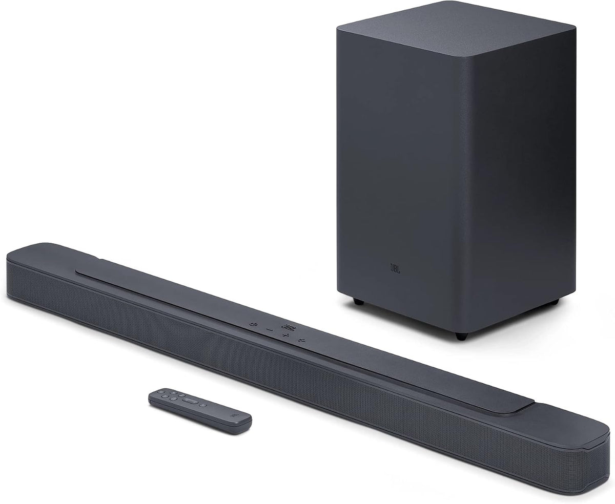 JBL Bar 2.1 Deep Bass MK2 Soundbar with Wireless Subwoofer — Black