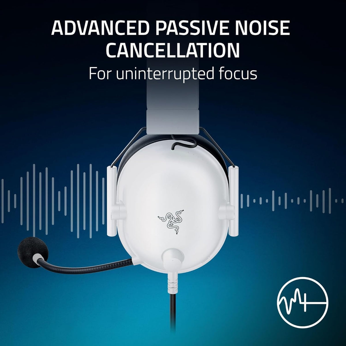 Razer BlackShark V2 X PlayStation licensed Gaming Headset — White — product image 5