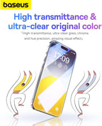 Baseus Diamond Privacy Screen Protector for iPhone 15 Pro