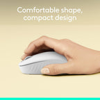 Logitech M196 Wireless Mouse — Off White