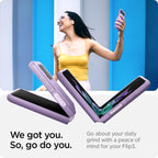 Spigen Thin Fit Case Designed for Apple Samsung Z Flip 3 (2021) - Shiny Lavender — product image 3