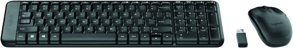 Logitech MK220 Keyboard and Mouse Combo — Black