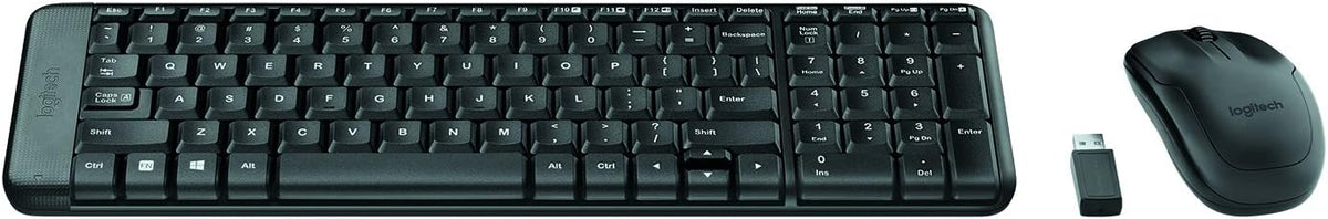 Logitech MK220 Keyboard and Mouse Combo — Black