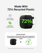 Belkin Compact Wall Charger 45W + USB-C to USB-C Cable, Fast Charging for Apple iPhone 17, iPhone Air, iPhone 16 Serie, Samsung Galaxy S25, Google Pixel, iPad, AirPods & More - Black