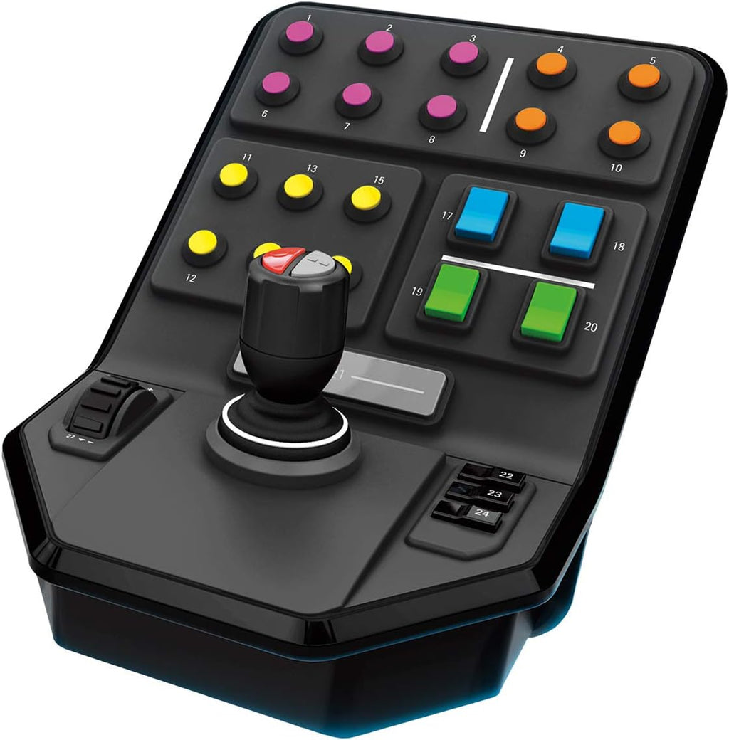 Logitech G Saitek Heavy Equipment Side Panel — Black