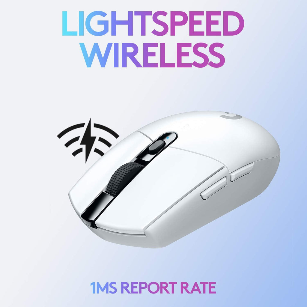 Logitech G304 Wireless Gaming Mouse — White
