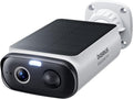 Baseus S1 Lite Solar Outdoor Security Camera 2K — Solo Camera — White