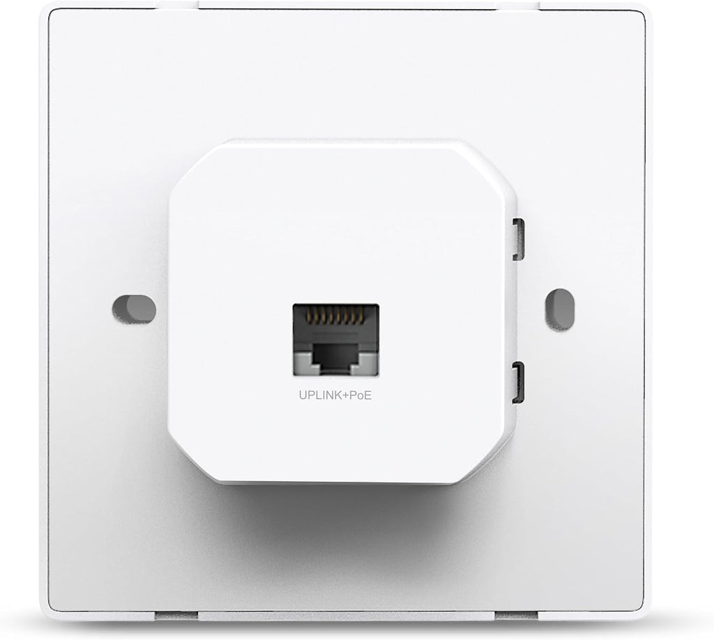 TP-Link EAP230-Wall, Omada AC1200 Wireless MU-MIMO+Dual-Band Gigabit Wall-Plate Access Point,802.3af/802.3at, Easily Wall Mount, Free EAP Controller Software