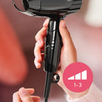 Philips Essential Care BHC010/10 hair dryer Black 1200 W