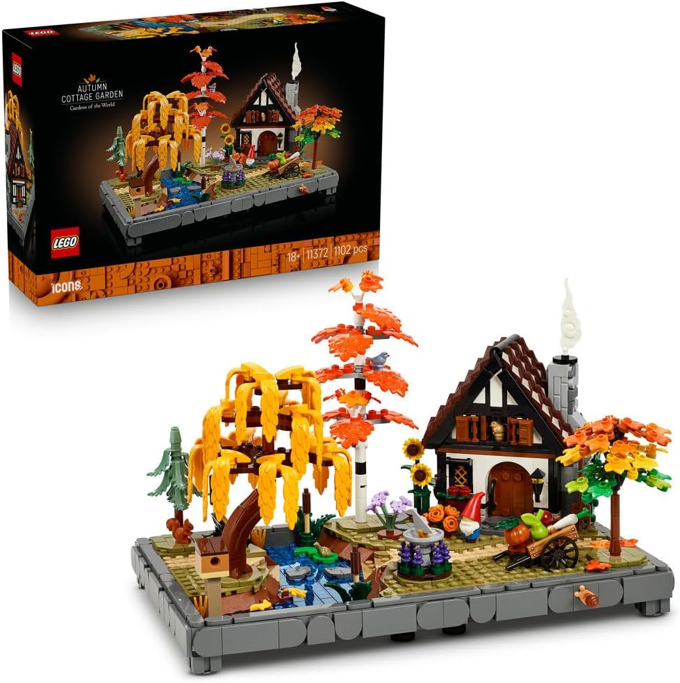 LEGO Icons Autumn Cottage Garden 11372 — image 1