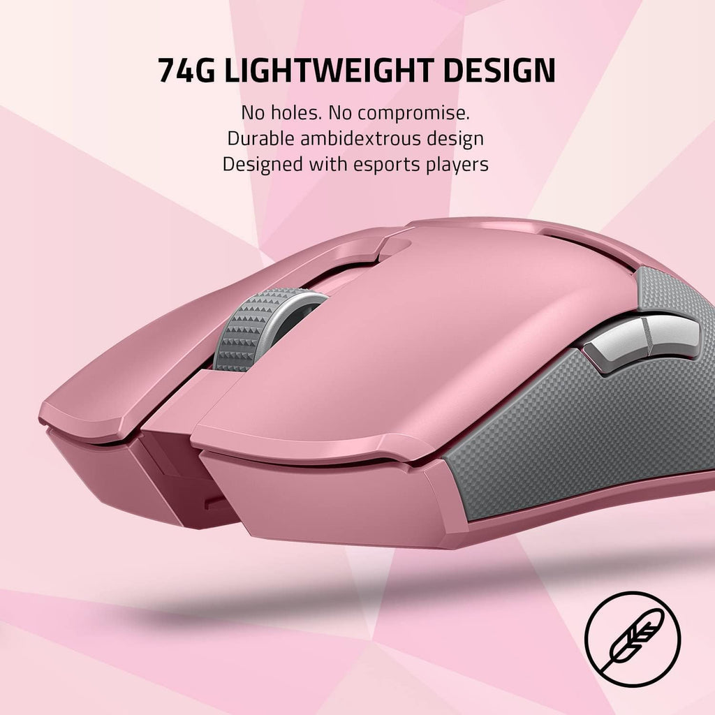 Razer Viper Ultimate Lightweight Wireless Gaming Mouse & RGB Charging Dock — Quartz — product image 6