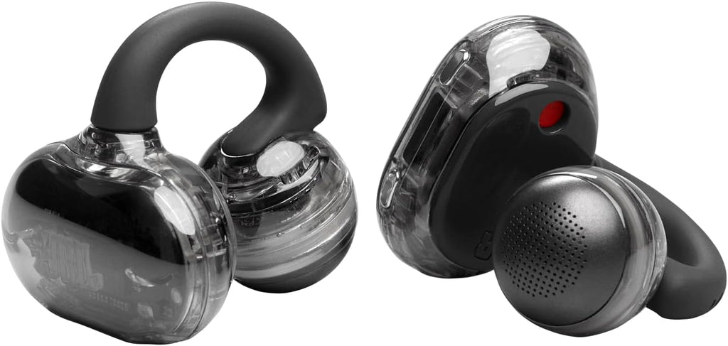 JBL Soundgear Clips Open-Ear Headphones — Ghost Black