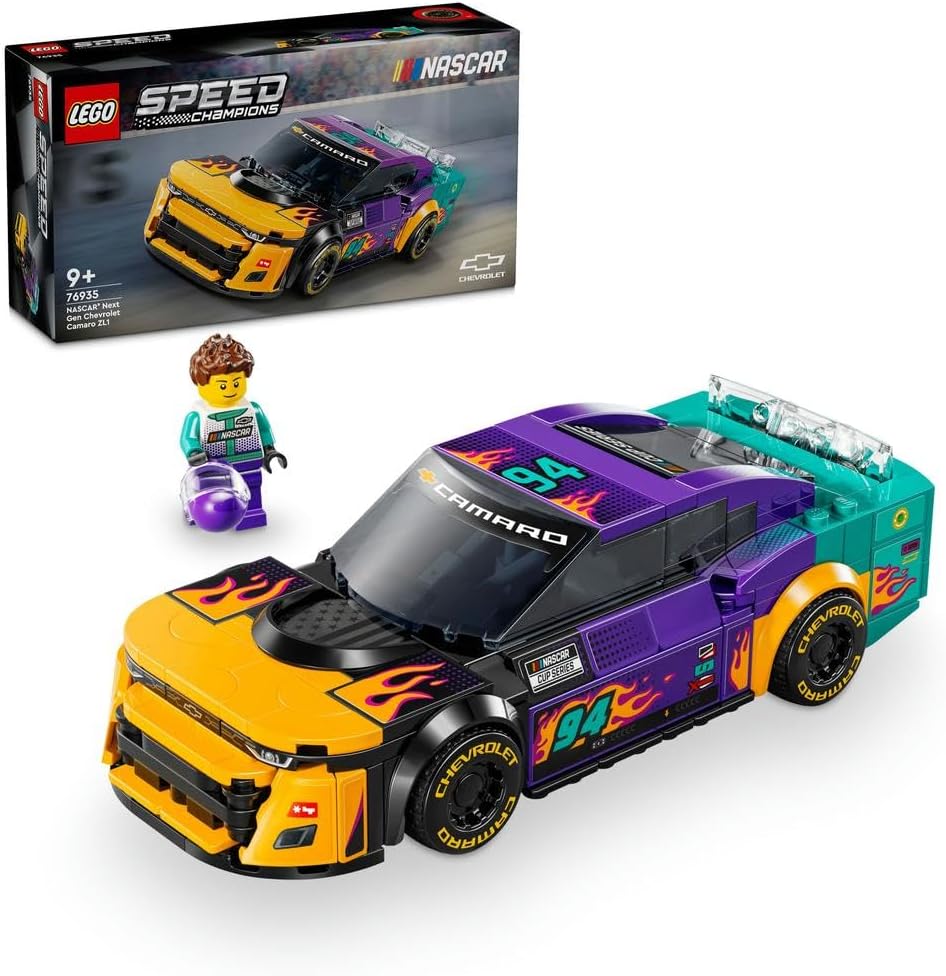 LEGO Speed Champions NASCAR Next Gen Chevrolet Camaro ZL1 76935