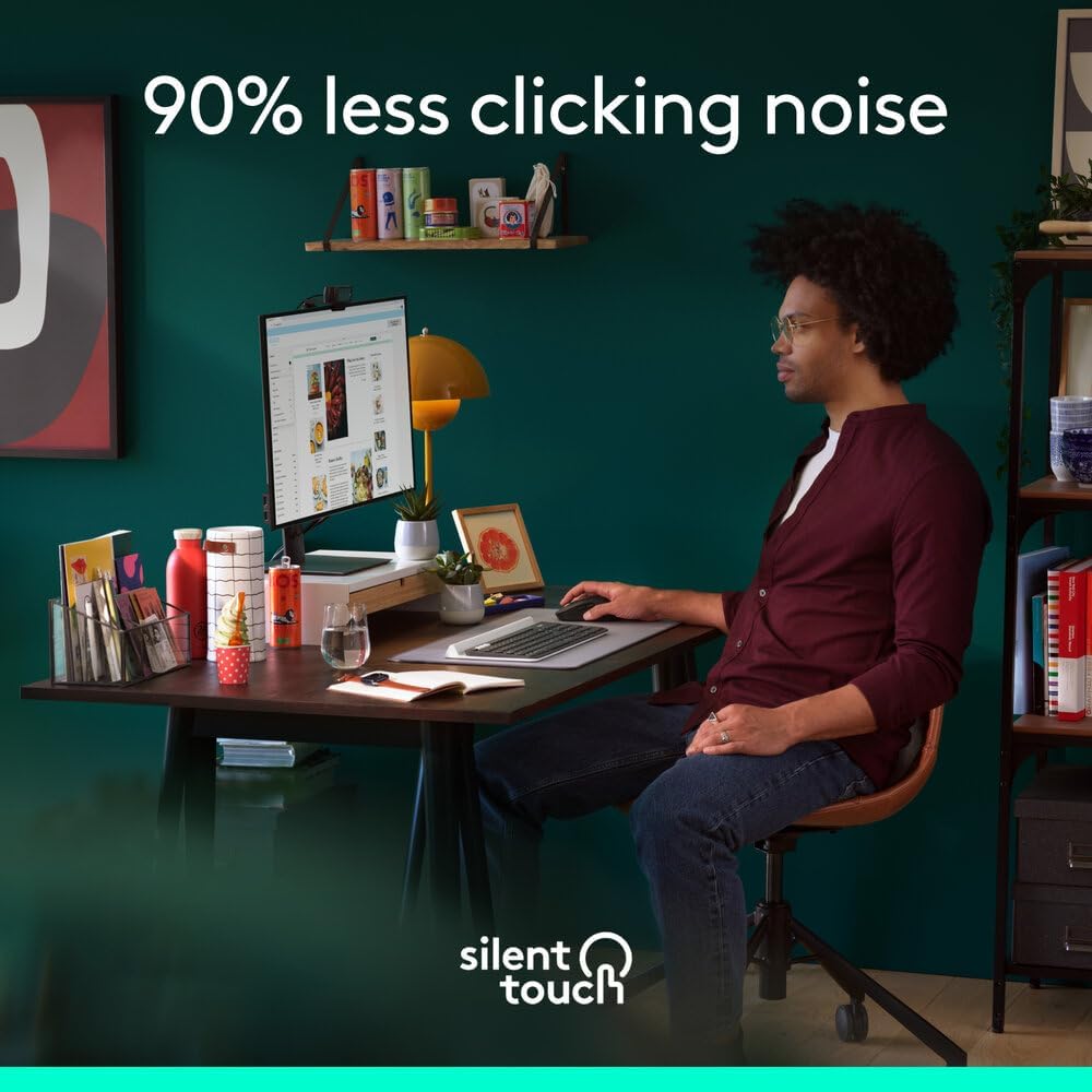 Logitech M650 L Wireless Mouse — Graphite