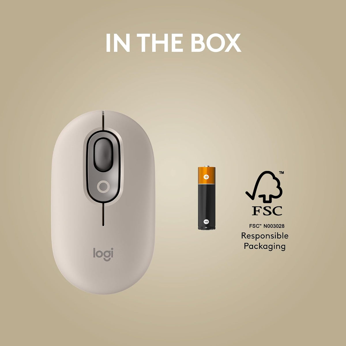 Logitech POP Mouse Wireless Mouse — Mist