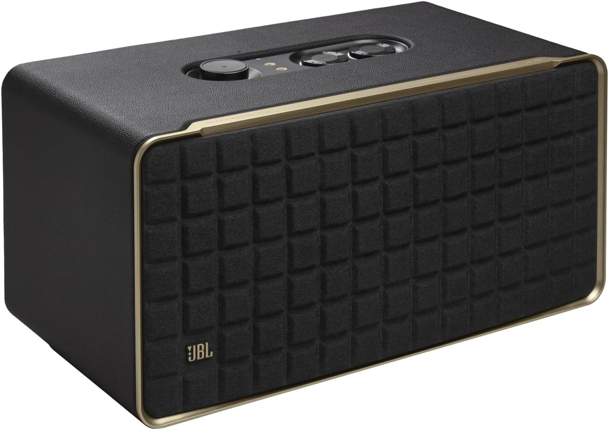 JBL Authentics 500 Wi-Fi and Bluetooth Speaker — Black