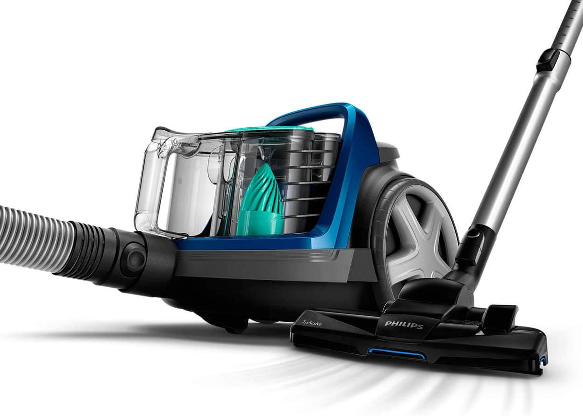 Philips FC9570/62 5000 Series Bagless Vacuum Cleaner, 2000W, Blue — black