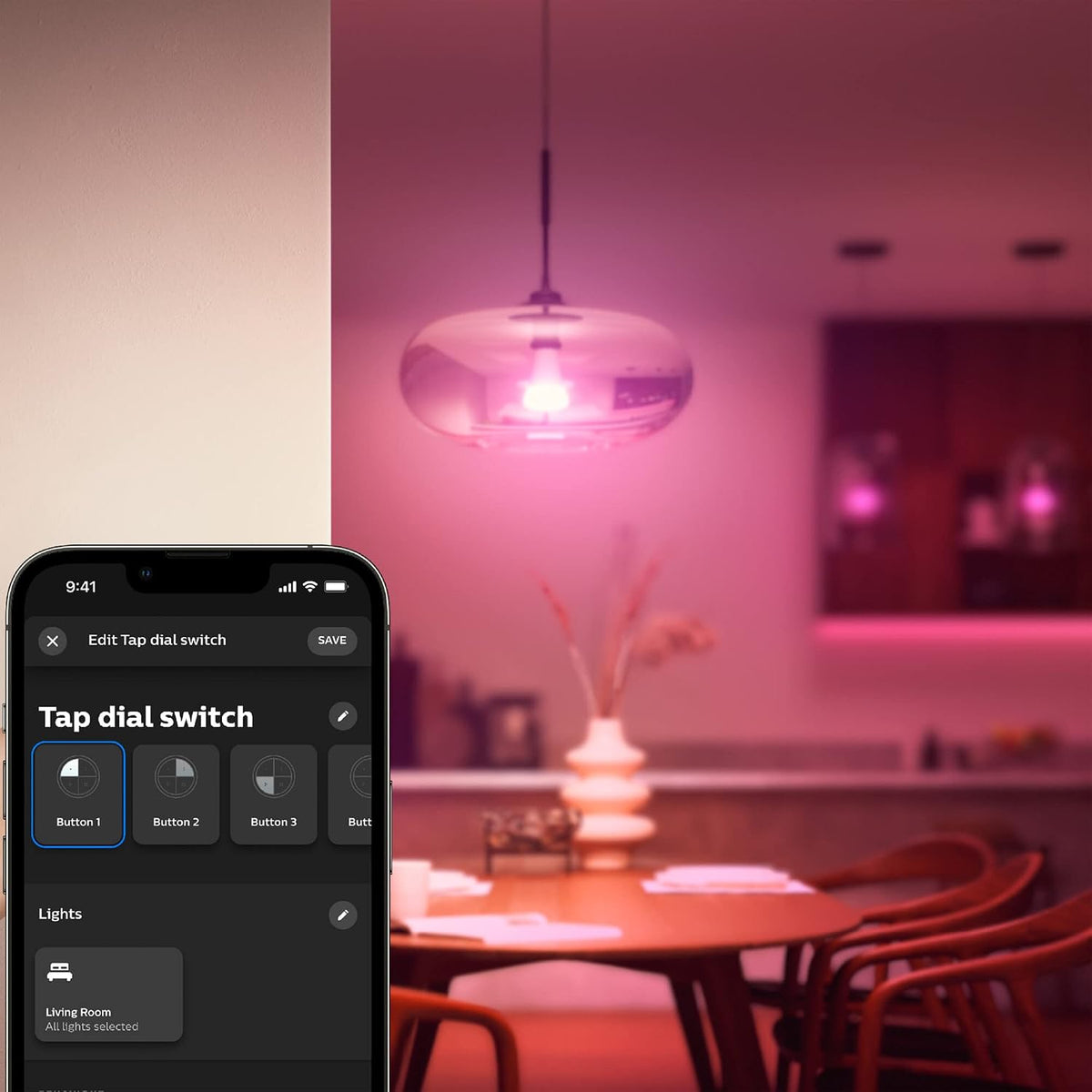 Philips Hue Tap Dial wireless switch white — White
