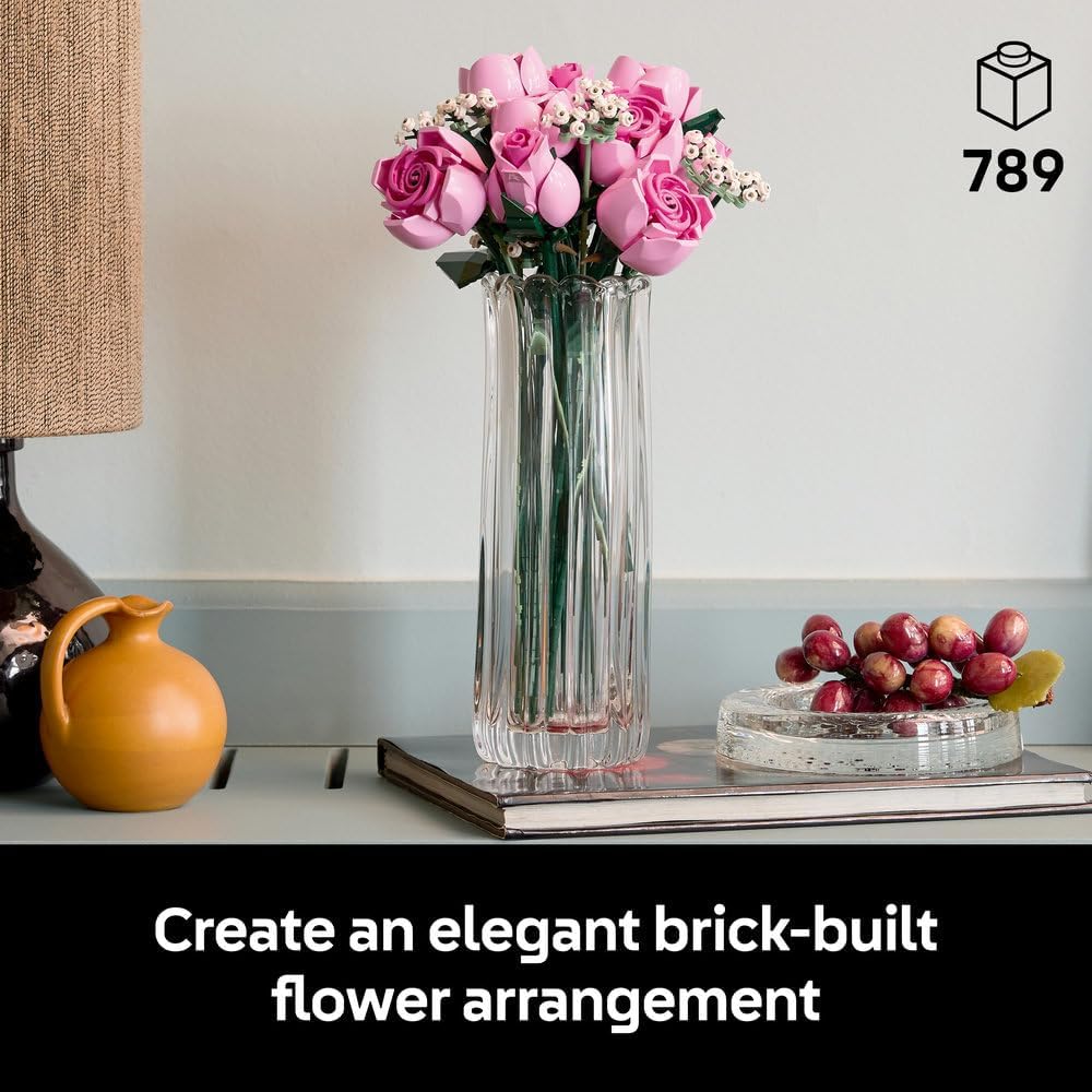 LEGO Botanicals Bouquet of Pink Roses 10374 — image 2