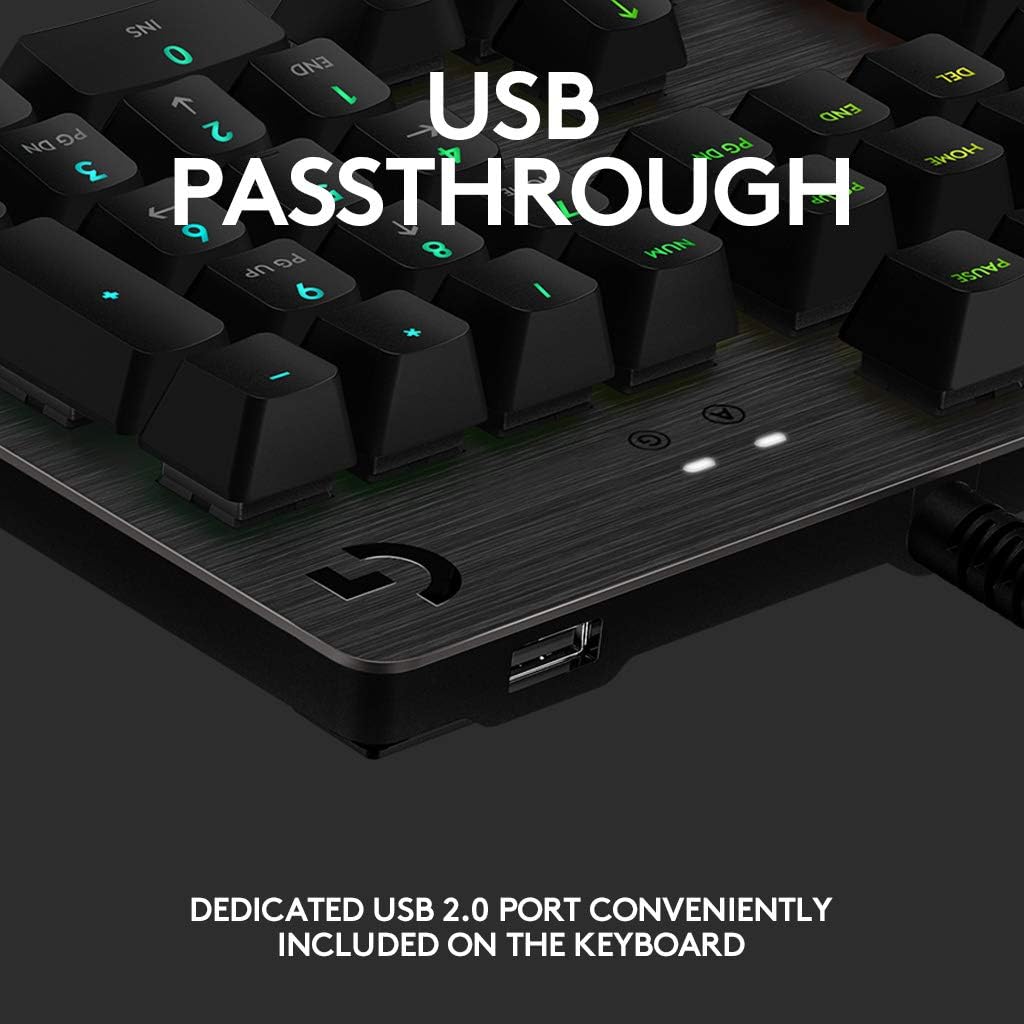 Logitech G512 Gaming Keyboard — Black