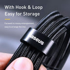 Baseus Pudding USB-C to Lightning Cable 20W — 1.2m — Nebula Purple