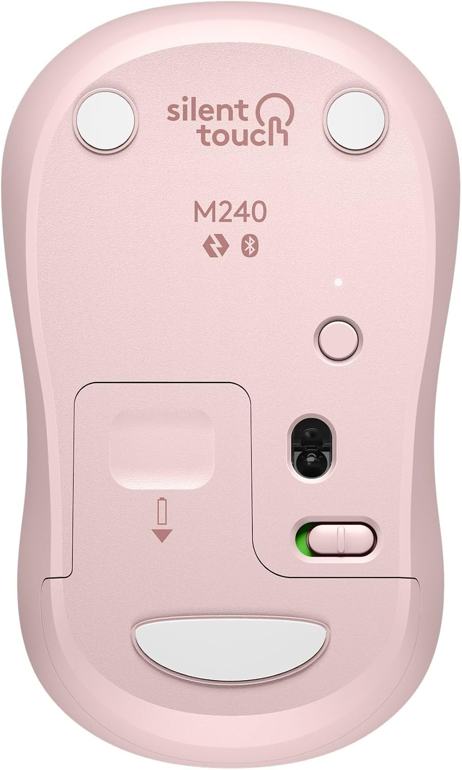 Logitech M240 Wireless Mouse — Rose