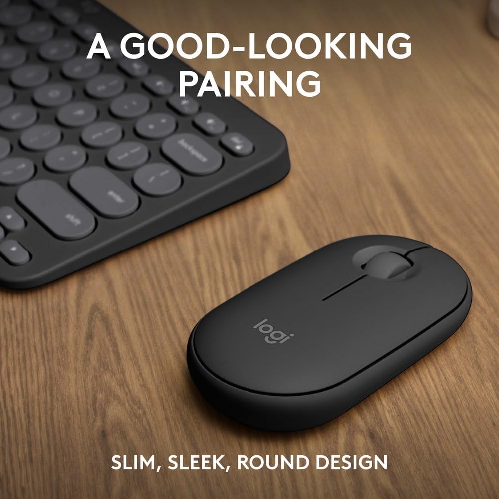 Logitech Pebble 2 Keyboard and Mouse Combo — Graphite