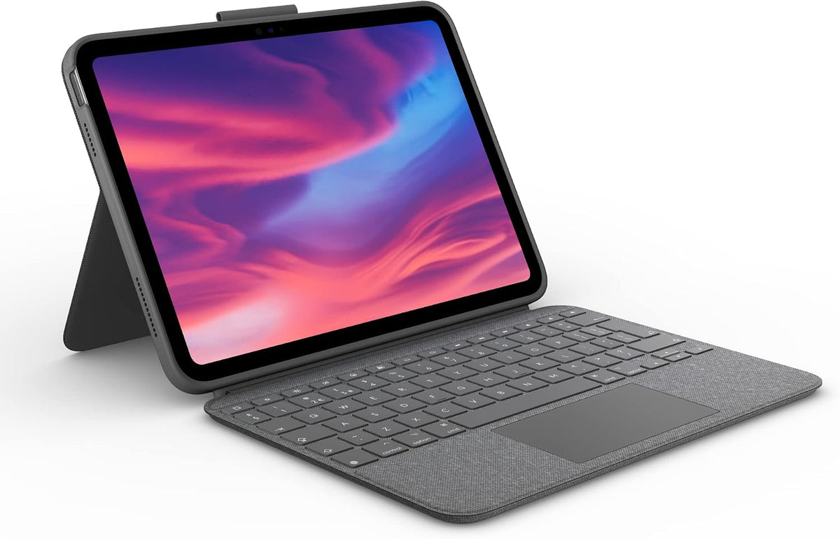 Logitech Combo Touch Keyboard Case for iPad 10th Gen / A16 — Grey
