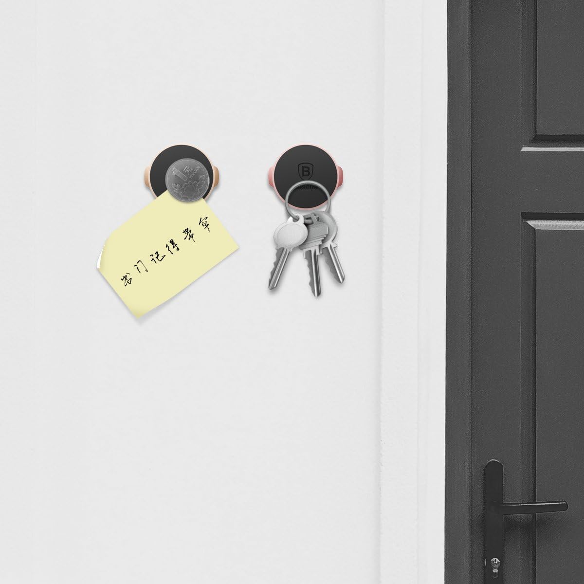 Baseus Small ears series Magnetic suction bracketBlack — Black