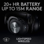 Logitech G PRO X Wireless Gaming Headset — Black
