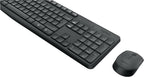 Logitech MK235 Keyboard and Mouse Combo — Grey