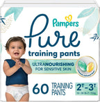 Pampers Pure Protection Training Underwear Size 4 2T-3T 60 Count