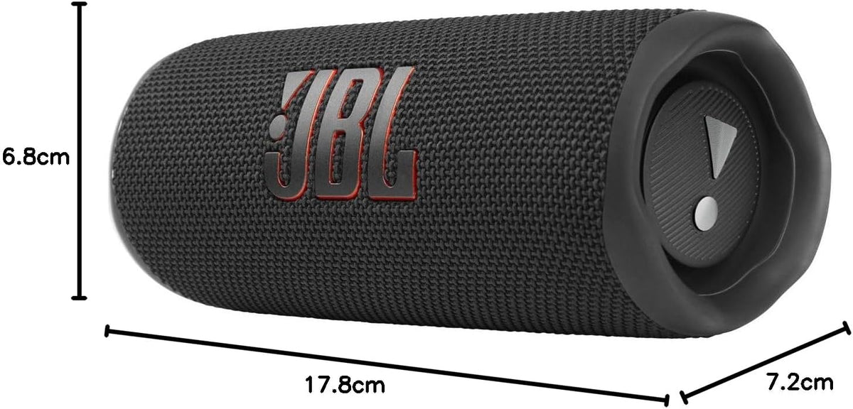JBL Flip 6 Portable Bluetooth Speaker — Black