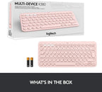 Logitech K380 Keyboard — Rose