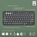Logitech Pebble 2 Keyboard and Mouse Combo — Graphite