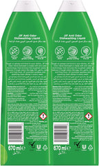 JIF Anti Odor Dishwashing Liquid, Lime & Matcha Tea, 670ml x 2 — additional product view 2